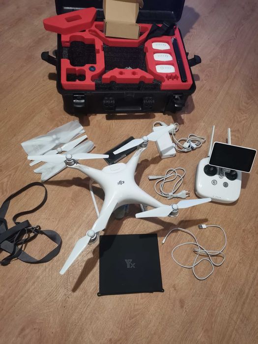 Dron DJI Phantom 4 Pro Plus (+)  Cały Film Zestaw Walizka Plecak