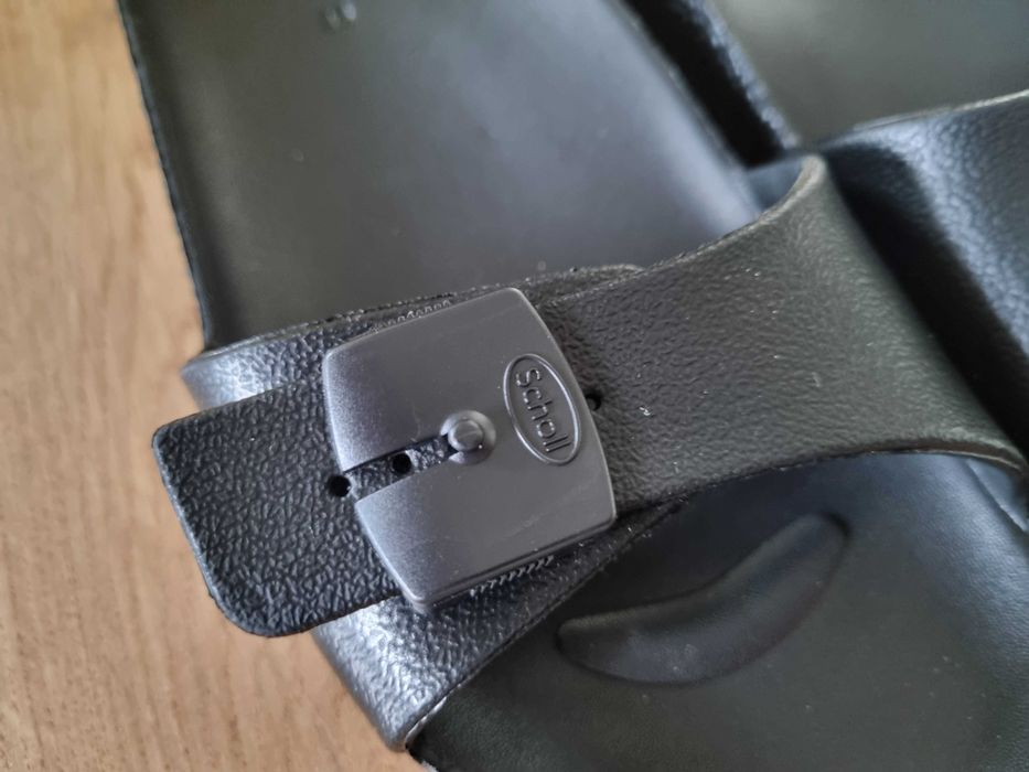 Klapki Scholl Bahia 1 Strap, czarne rozmiar 36 NOWE