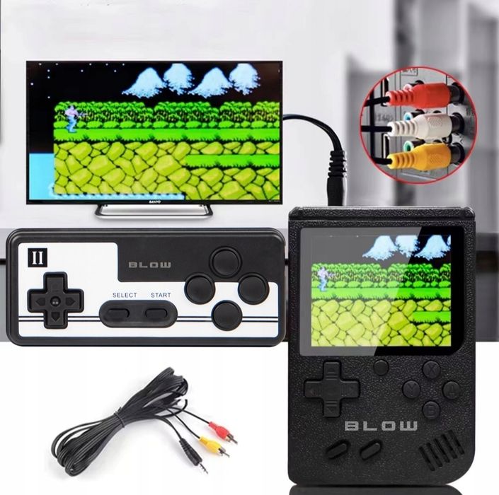 Mini konsola do gier RETRO GAMEBOY gra przenośna NA 2 OSOBY TV 400gier