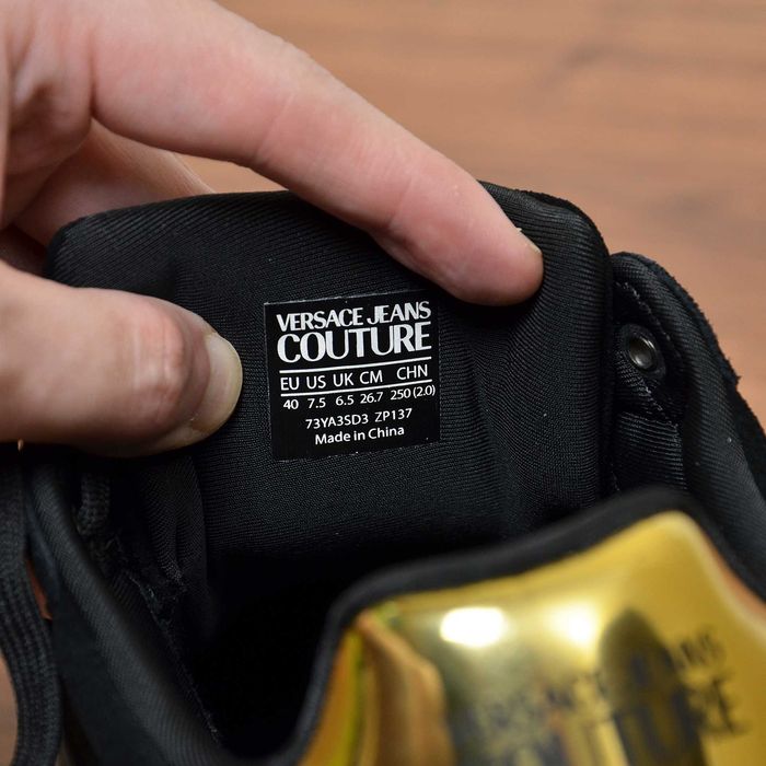 Versace Jeans Couture Brooklyn Premium кроссовки оригинал 40 / 25.5см