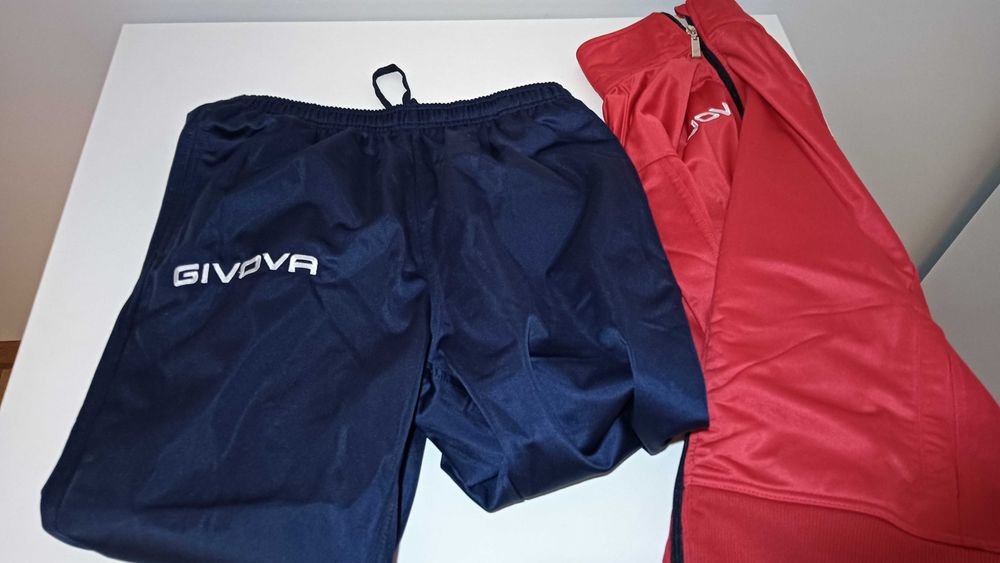 Dres Givova prawie nowy, rozm. M (bluza+spodnie)