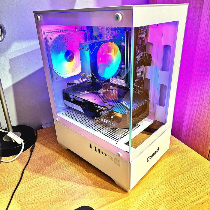 Komputer RX6600XT/1TB SSD/R5 5500/16gb ram/Gamingowy Okazja Gwarancja