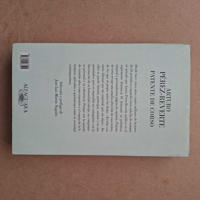 "Patente de Corso  (1993 a 1998)" de Arturo Pérez-Reverte