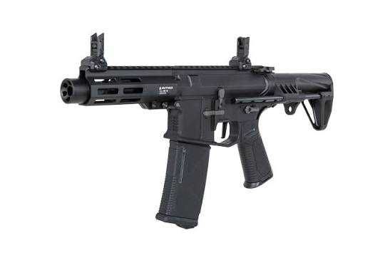 arma de airsoft mais equipamento de airsoft