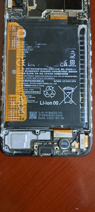 redmi note 11 на запчастини утопленник.