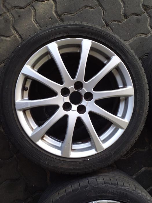 Jantes Toyota R17 Com Pneus 215/45 Furação 5X100