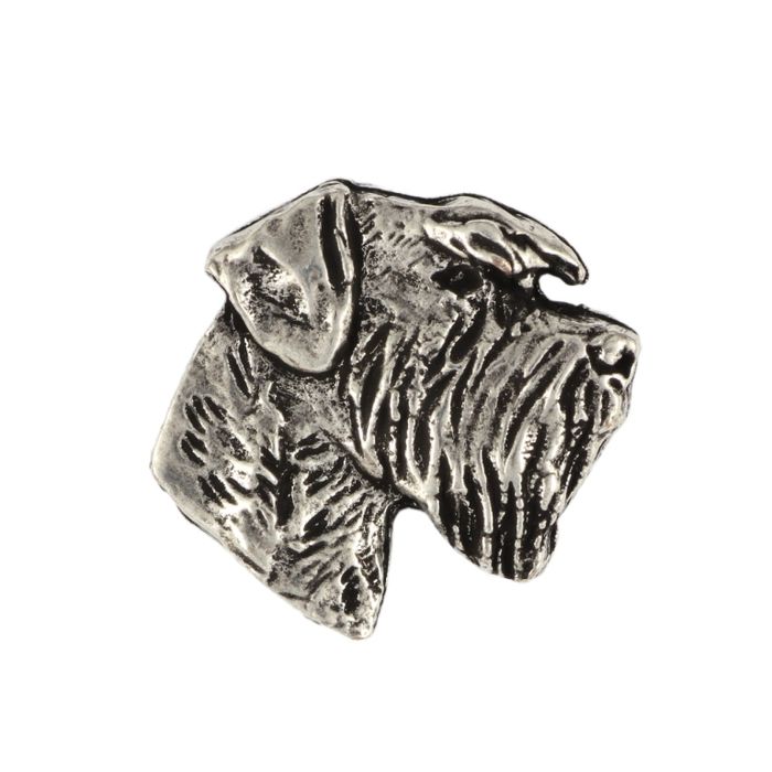 Sznaucer pin posrebrzony Art-Dog