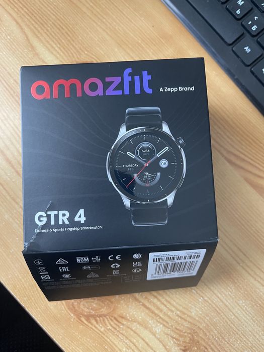 Смарт-годинник Amazfit GTR-4 Superspeed black