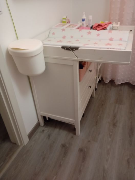 Muda-Fraldas / Cómoda 2 em 1 – Como Novo!