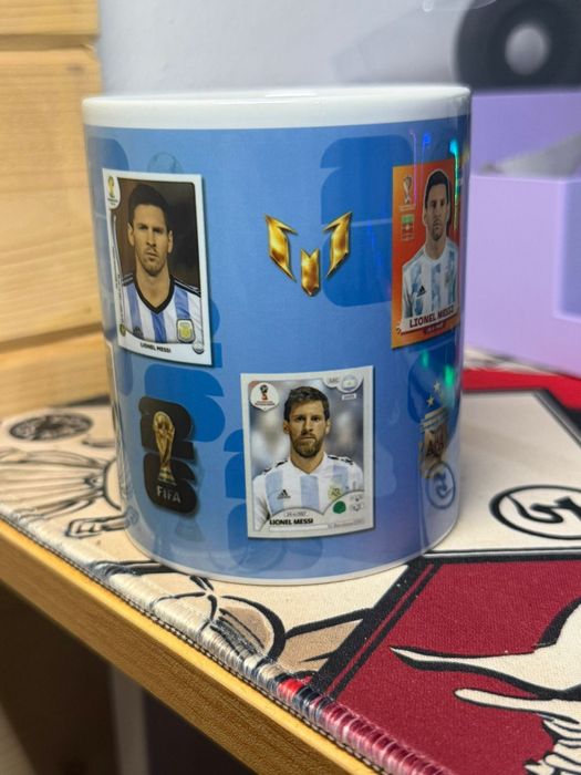 Canecas dos jogadores do mundial