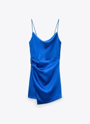 Сукня zara сатинова