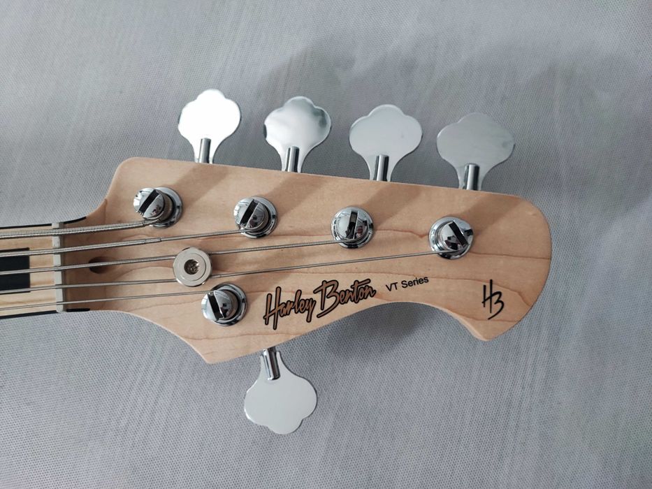 Harley Benton JB-75-5MN NA gitara basowa 5-strunowa -wyregulowana!