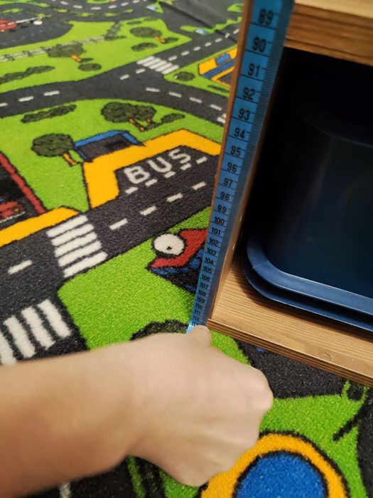 2 regały Black Red White solidne na książki zabawki