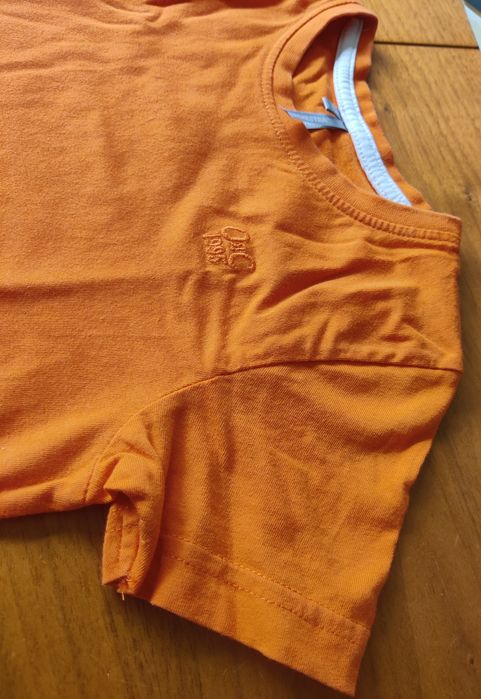 T-shirt, manga curta, laranja, Orchestra, 5 anos