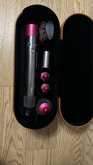 Dyson airwrap рожевий