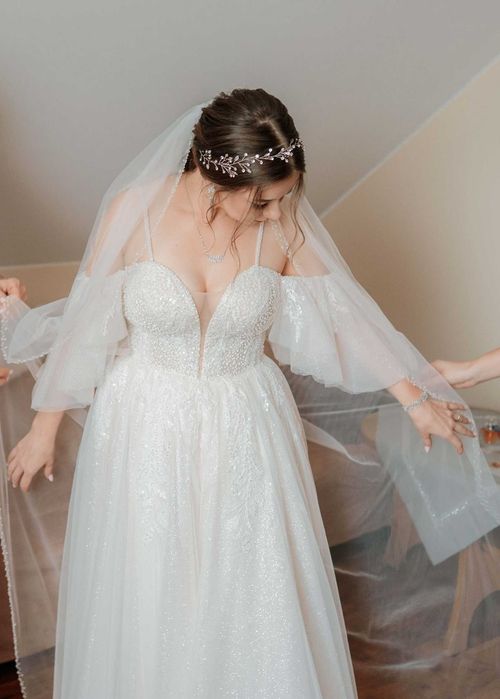 Suknia ślubna plus welon gratis