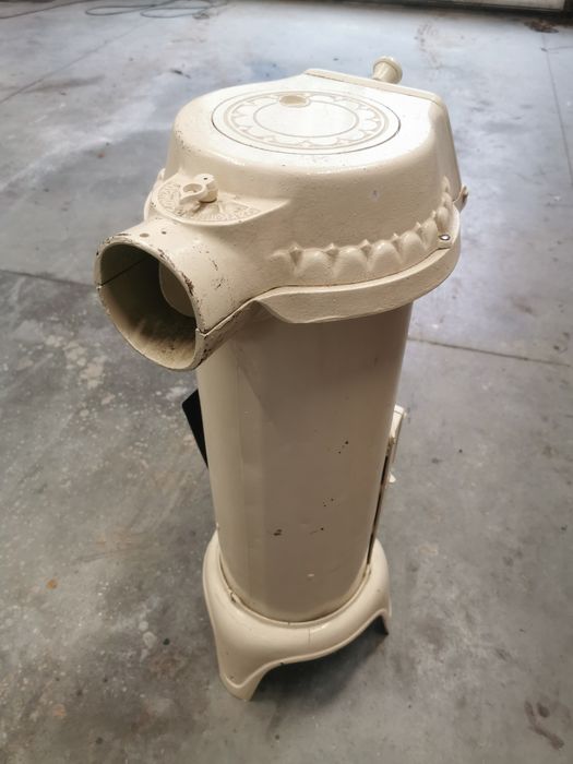 PIĘKNY STARY PIEC wolnostojący koza szamot kominek Boekhoff