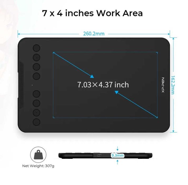 Графічний планшет XP-Pen Deco Mini 7 Графический планшет: 1 180 грн ...