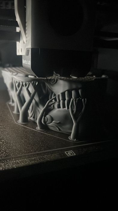 Підставка для шолома Череп 3D | Helmet Stand | Військовий / Мото