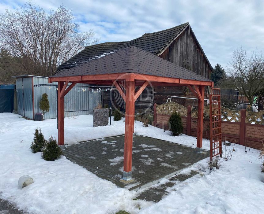 Altana ogrodowa drewniana 3x3 altany solidna wiata inne wymiary