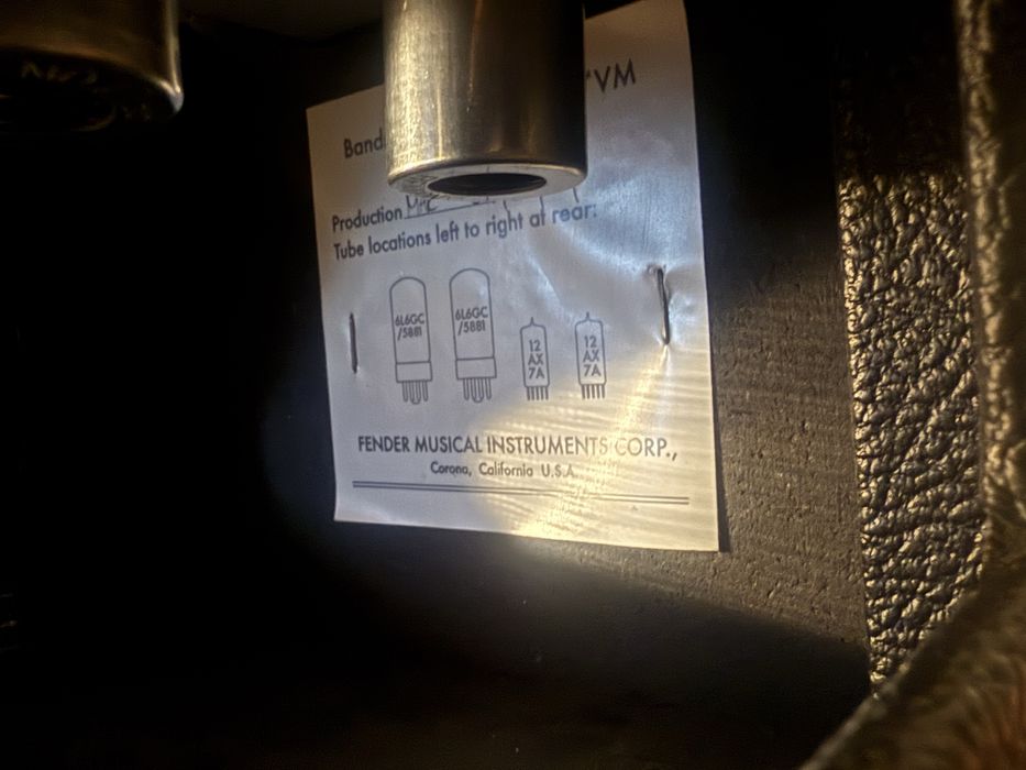 Fender Band-Master Vintage Modified - head + footswich 40w