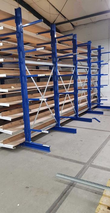 Regał wspornikowy 2 stronny magazynowy firmy meta 300 lub 250 x120 ...