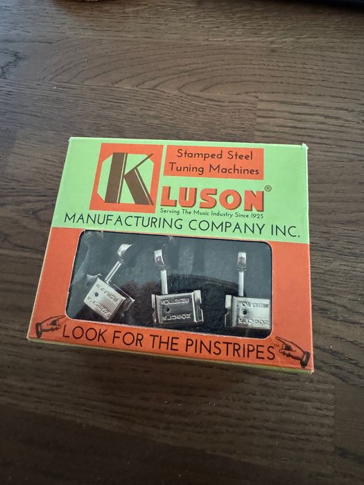 Klucze Kluson KTS-6B-NM Supreme 6 In-Line Nickel