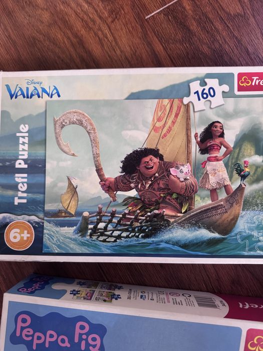 Puzzle dla dziewczynki 4+, 6+