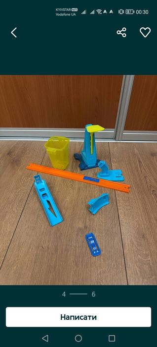Hot wheels трек потрійна петля
