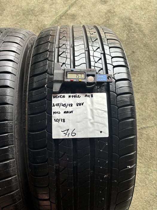 2x 215/45R18 89V NEXEN N’priz AH 8 opona letnia RANT ochronny