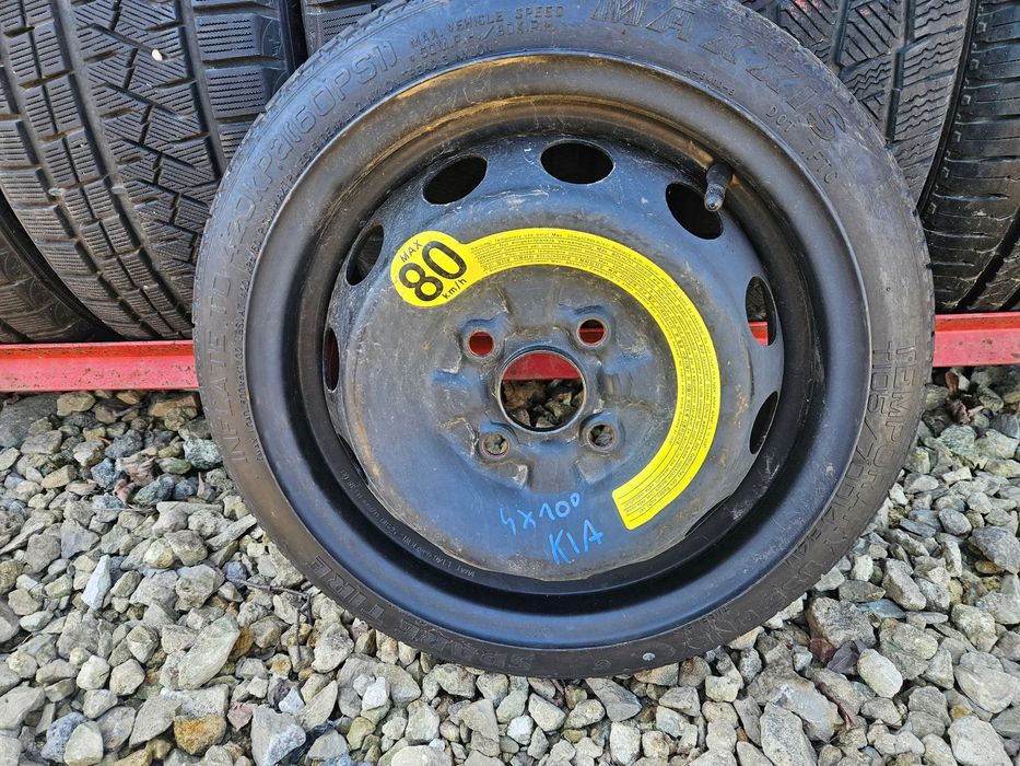 Koło Dojazdowe Kia Picanto  4x100 14 Cali T105/17/14