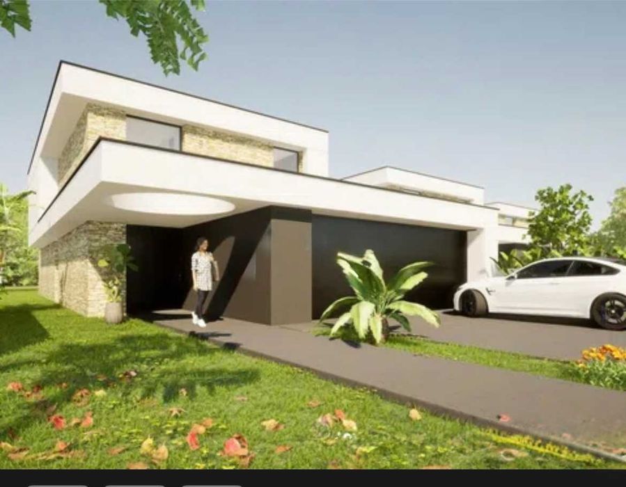 Moradia independente T3+1 | Em construção | Arquitetura moderna | Terreno de 1.537 m²