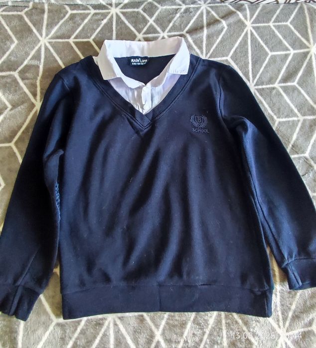 кофта с воротничком,джемпер