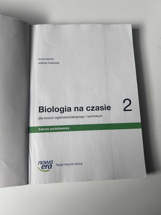 Biologia na czasie 2 (Nowa Era) — podręcznik do biologii
