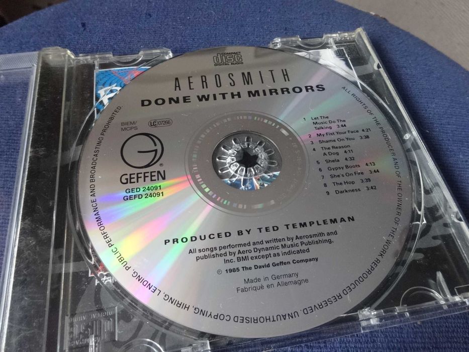CD AEROSMITH // Done with Mirrors.