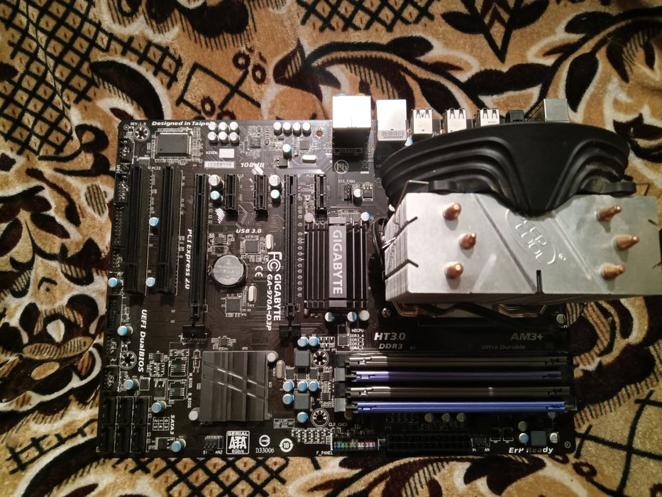 Gigabyte GA-970A-DS3P+ проц+ оперативная память