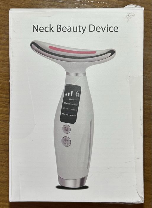 Мікрострумовий масажер Neck Beauty Device для шиї та обличчя