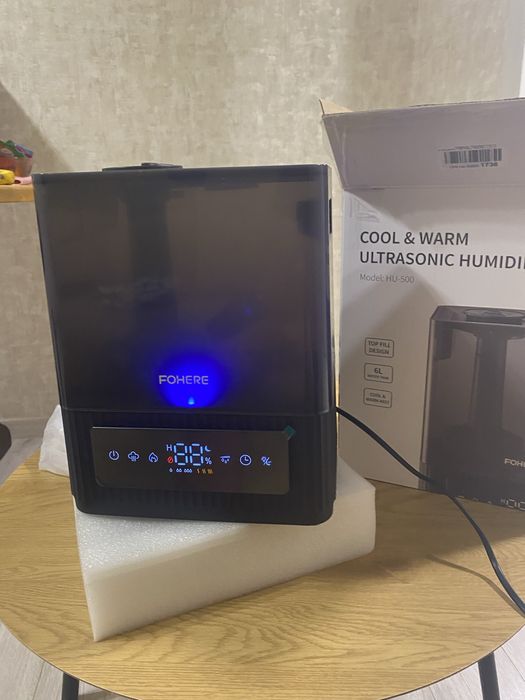 Зволожувач повітря Fohere HU-500 (6л, тепла/холодна пара, пульт)