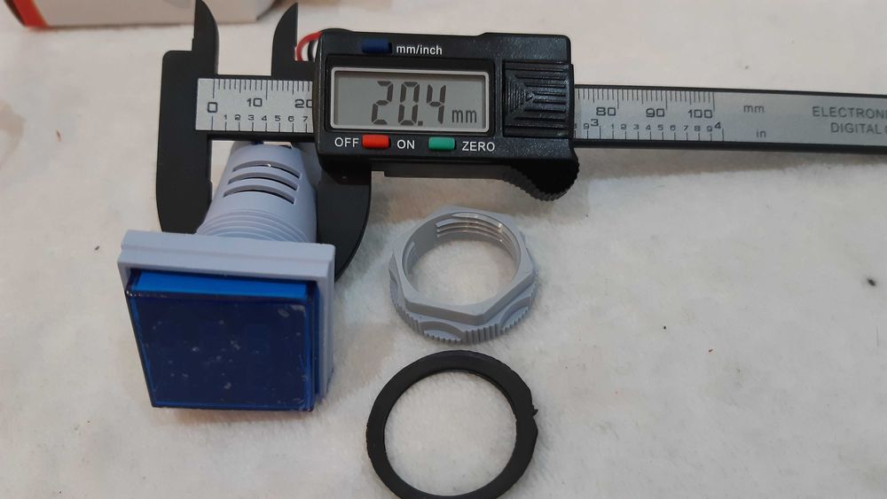 Amperímetro e Voltímetro AC-500V - 100A