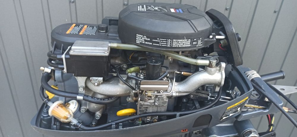 Silnik Zaburtowy Yamaha FT 9.9 AEH - Uciągowy, stopa L