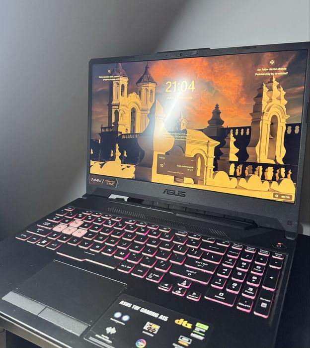 ASUS TUF Gaming A15 | Ryzen 5 7535HS | RTX 3050 | 16GB RAM | 512GB SSD | 144Hz | Stan BDB + Adapter Gratis!