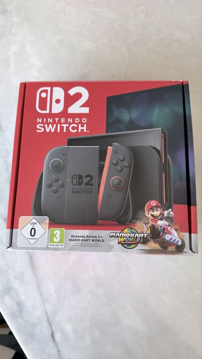 Consola Nintendo Switch 2 com  3 jogos