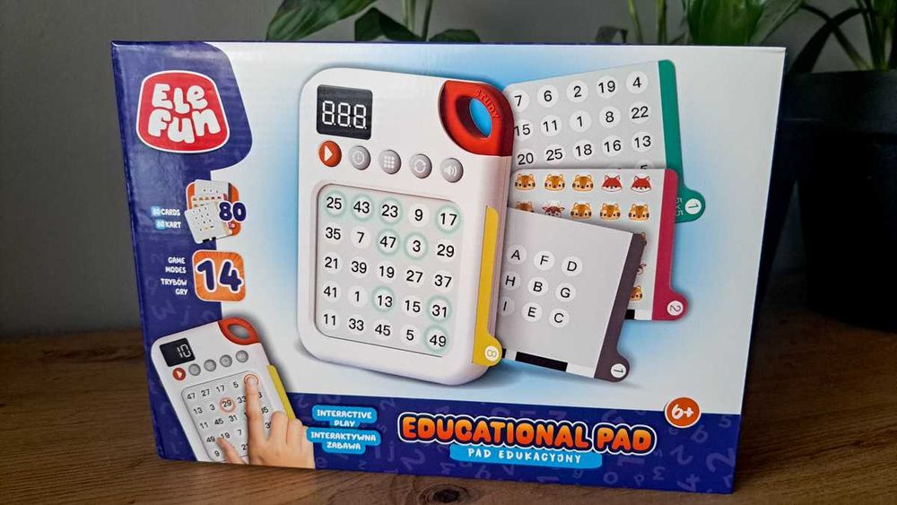 Pad edukacyjny / Gra karciana do ćwiczenia koncentracji Ele Fun