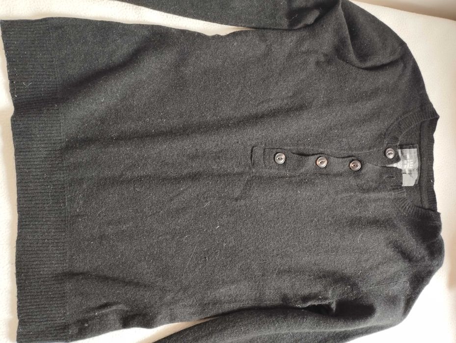 Sweter męski czarny rozmiar 176