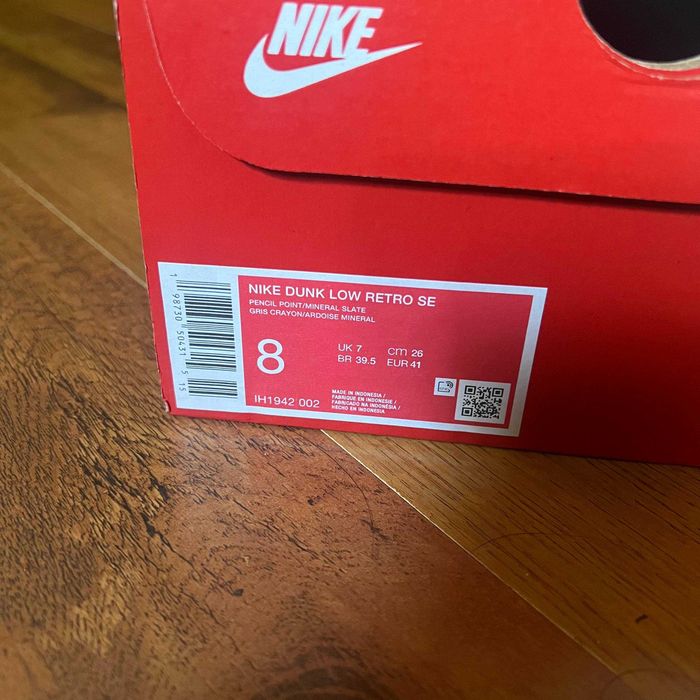 Кроссовки Nike Dunk Low Retro SE Lebron Jordan SB Оригинал! (IH1942-002)