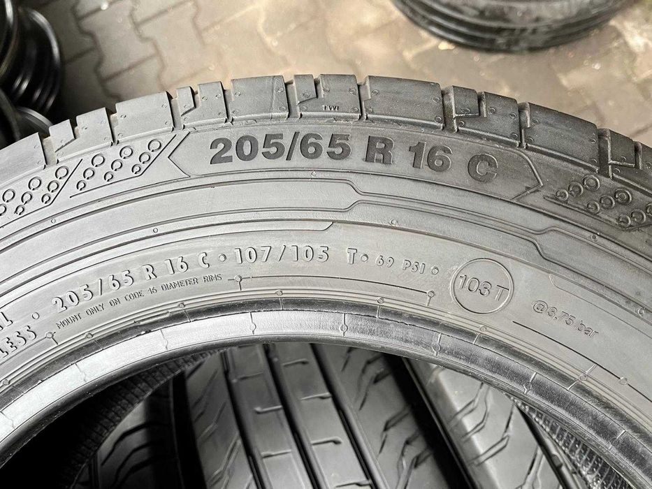 Opony letnie 4x Continental Van 200 205/65 R16C 107/105T #2579