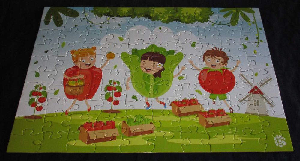 Puzzle A Floresta Encantada 100 peças Completo