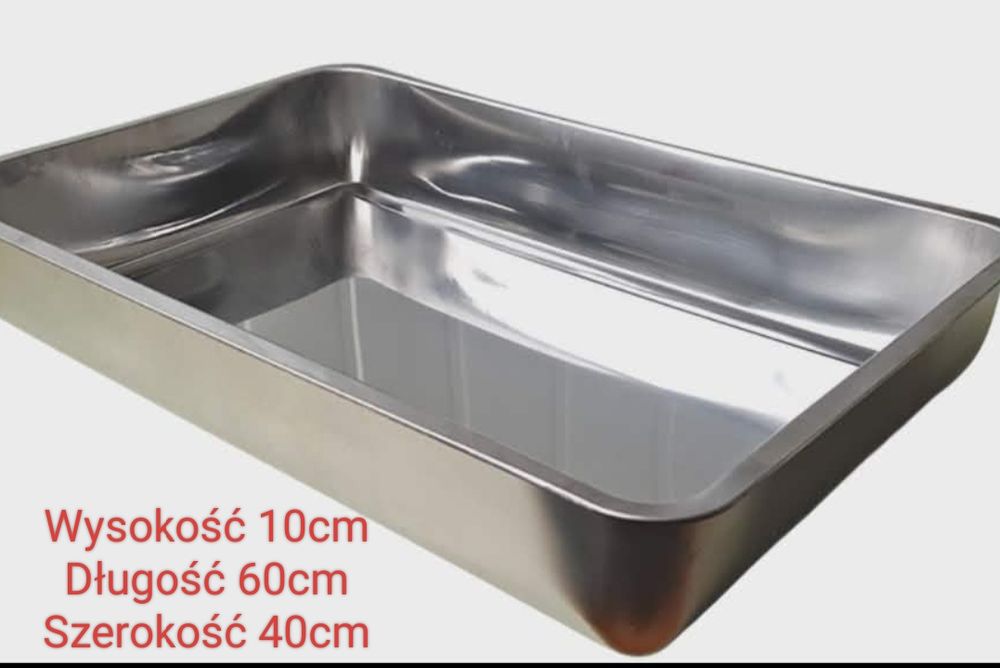 Pojemnik / Kuweta ze stali nierdzewnej