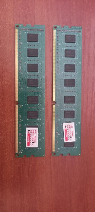 Пара оперативной памяти Apacer 2GB(2gb+2gb) DDR3 Б/У