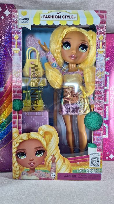 Лялечки Rainbow High My Fashion Bella Violet Amaya Sunny Рейнбоу Хай